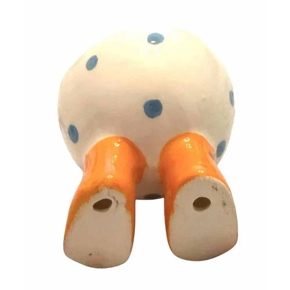 Cracked Egg Cup With Duck Feet Easter Whimsical Farmhouse Decor Trinkets 3421-45
